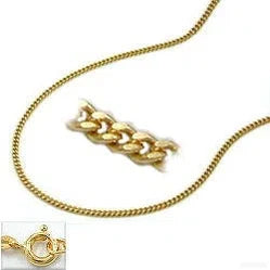 Kette, Panzerkette, 9Kt GOLD-Ketten/Colliers bis 36cm GOLD-Schmuckhoelle.com