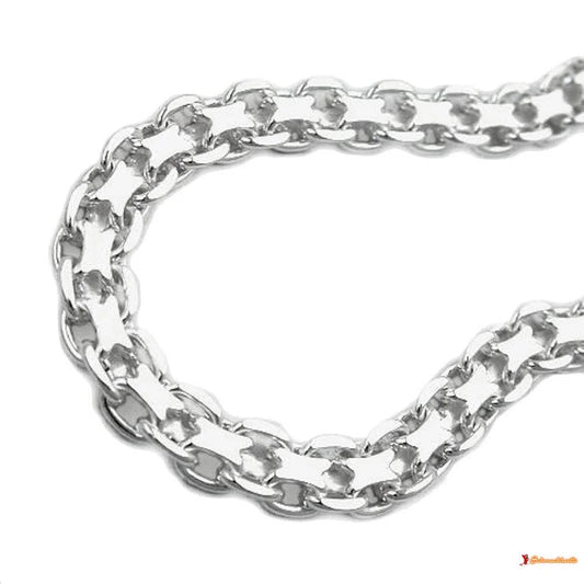 Armband 46mm Bismarckkette Silber 925-Armbänder 17-21cm Silber-Schmuckhoelle.com