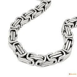 Armband 7mm Königskette Edelstahl-Edelstahl-Ketten bis 42cm-Schmuckhoelle.com