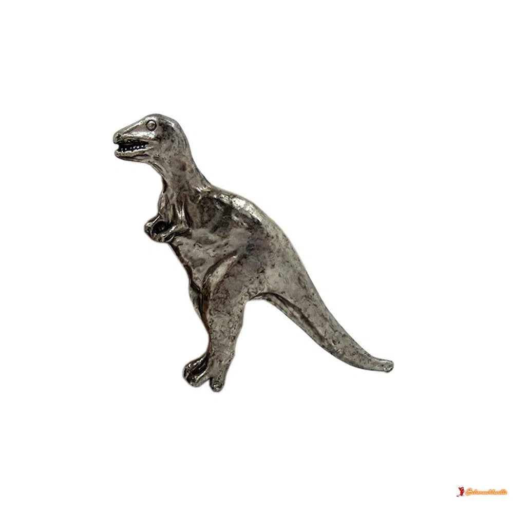 Brosche Anstecknadel 48x45mm Tyrannosaurus Rex Zinn-Broschen/Pins Modeschmuck-Schmuckhoelle.com