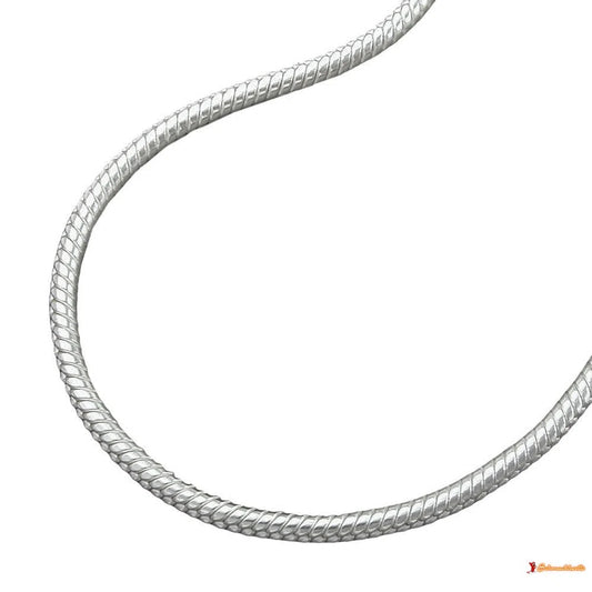 Kette 13mm runde Schlangenkette Silber 925-Armbänder 17-21cm Silber-Schmuckhoelle.com