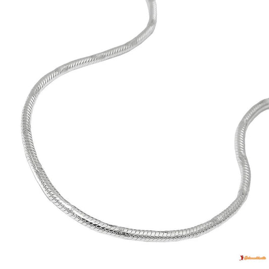 Kette 13mm runde Schlangenkette diamantiert Silber 925-Armbänder 17-21cm Silber-Schmuckhoelle.com